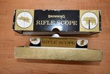 BROWNING 4x Rimfire Riflecope 3/4