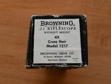 BROWNING 4x Rimfire Riflecope 3/4