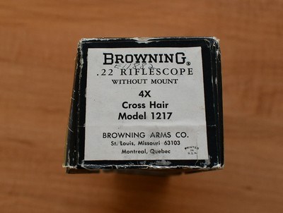 BROWNING 4x Rimfire Riflecope 3/4