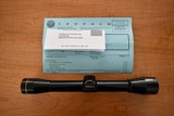 Leupold CUSTOM SHOP M-8 4x for SA-22 Rimfire - GLOSS - with Box