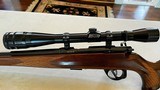 Anschutz 1712 22LR with Lyman 10X Perma Center Scope Lots of "graining" in the stock - 6 of 15