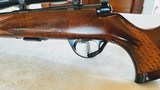 Anschutz 1712 22LR with Lyman 10X Perma Center Scope Lots of "graining" in the stock - 3 of 15