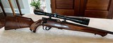 Anschutz 1712 22LR with Lyman 10X Perma Center Scope Lots of "graining" in the stock - 12 of 15
