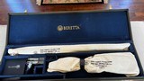 Beretta Silver Pigeon II Deep Relief Engraved O/U 28GA With Extras - 1 of 15