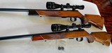 Pair of Anschutz 141 22LR and 141M 22Mag Outstanding Condition with Leupold Scopes - 1 of 15