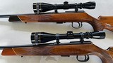 Pair of Anschutz 141 22LR and 141M 22Mag Outstanding Condition with Leupold Scopes - 3 of 15