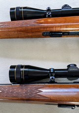 Pair of Anschutz 141 22LR and 141M 22Mag Outstanding Condition with Leupold Scopes - 7 of 15