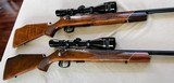 Pair of Anschutz 141 22LR and 141M 22Mag Outstanding Condition with Leupold Scopes - 10 of 15