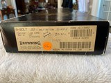 Browning ABolt 22LR Laminated Stock Collector Condition ANIB - 2 of 15