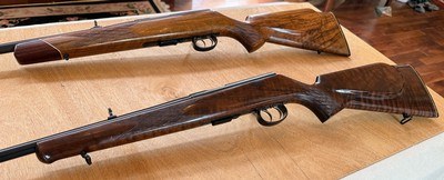 Pair of Meister Grade Anschutz M64 - Collector Quality 22LR and 22WMR - Collectors Look - Image 1 of 15