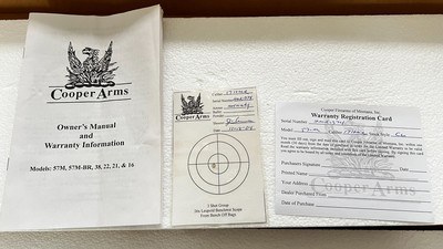 Cooper 57M 17 HMR UIB Upgraded Wood - Scope Available - Image 2 of 15