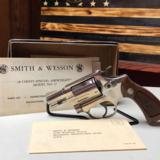 Smith & Wesson Model 37 No Dash Nickel - 2 of 10