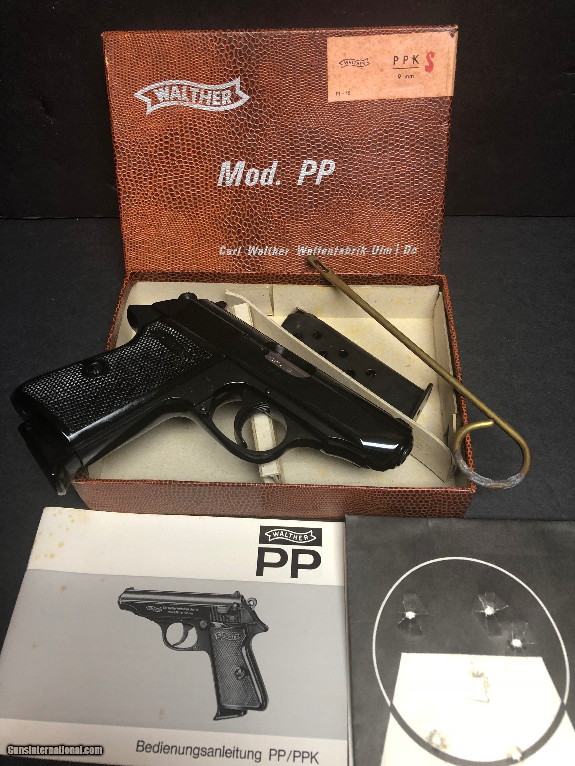 Walther (German Made) PPK/S as new in box