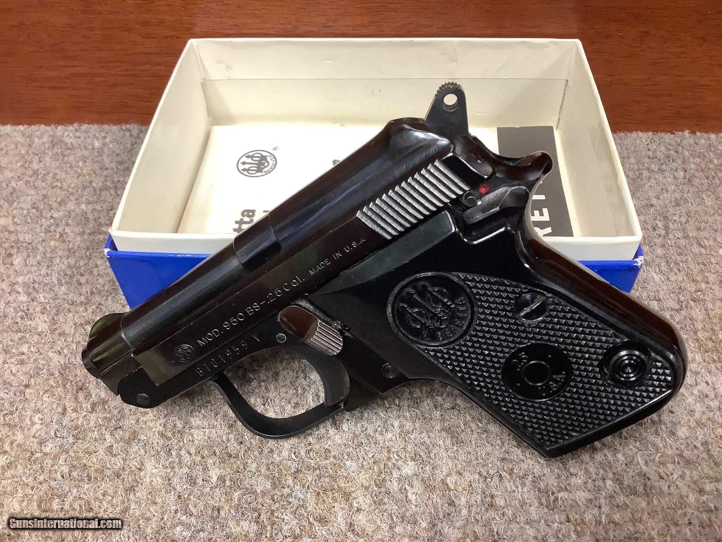 Beretta 950bs Jetfire 25acp As New In Box