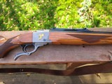Ruger #1 tropical 458 Win Mag 200 yr. with gold work - 5 of 15