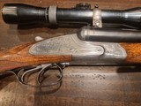 J.P. Sauer drilling, sidelock, side cock - 8 of 15