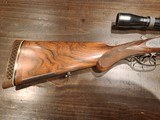 J.P. Sauer drilling, sidelock, side cock - 7 of 15