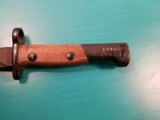 Belgian FN49 Bayonet (SAFN 1949) with matching scabbard - 7 of 10