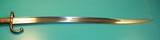 French M1866 Chassepot Yataghan Sword Bayonet with Matching Scabbard - 5 of 7
