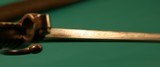 French M1866 Chassepot Yataghan Sword Bayonet with Matching Scabbard - 7 of 7