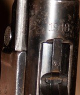 1918 DWM P.08 Luger 9mm all matching with matching magazine plus 2 modern magazines - 11 of 15