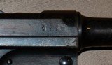 1918 DWM P.08 Luger 9mm all matching with matching magazine plus 2 modern magazines - 5 of 15
