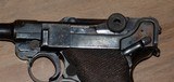 1918 DWM P.08 Luger 9mm all matching with matching magazine plus 2 modern magazines - 9 of 15