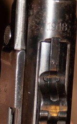 1918 DWM P.08 Luger 9mm all matching with matching magazine plus 2 modern magazines - 13 of 15