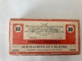 StembridgeGun Rental Sub Machine Gun Blanks