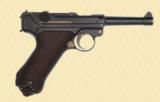 MAUSER P.08 "SNEAK" POLICE ISSUE - 2 of 9