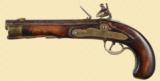 CUSTOM MADE FLINTLOCK PISTOL - 1 of 5