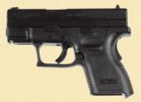 SPRINGFIELD ARMORY XD-9 SUB-COMPACT - 1 of 5