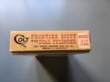 Colt Single Action Frontier Scout 0.22 Cal in Box - 11 of 11