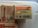 HORNABY 45 COLT 255 GR COWBOY, 5 BOXES OF 20 ROUNDS/BOX - NEW IN BOX - 2 of 2