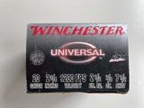 Winchester Universal 20 gauge 2 3/4", 7/8 oz, 7 1/2 shot, 1200 FPS - 2 boxes - 2 of 4