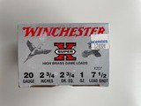 20 Gauge Winchester Super-X High Brass Game Load 2 3/4" 1 oz. #7 1/2 Shot - X207 - 2 of 4