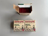 Estate Cartridge Game and Target Load 12 GA 2-3/4" Shell #8 Lead Shot 1oz - 2 boxes + 1 partial box - 3 of 6