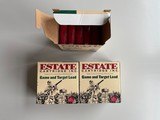 Estate Cartridge Game and Target Load 12 GA 2-3/4" Shell #8 Lead Shot 1oz - 2 boxes + 1 partial box - 1 of 6