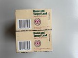 Estate Cartridge Game and Target Load 12 GA 2-3/4" Shell #8 Lead Shot 1oz - 2 boxes + 1 partial box - 6 of 6