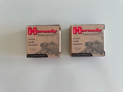 Hornady Custom 9mm Luger Ammo 147 Gr XTP Box of 25 - 2 Boxes (50 rounds)
