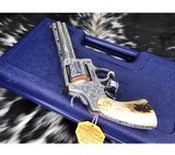 Colt New Python Master Hand Engraved, 6inch, .357 Magnum - 14 of 15