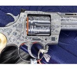 Colt New Python Master Hand Engraved, 6inch, .357 Magnum - 4 of 15