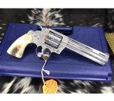 Colt New Python Master Hand Engraved, 6inch, .357 Magnum - 7 of 15
