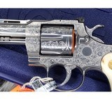 Colt New Python Master Hand Engraved, 6inch, .357 Magnum - 15 of 15