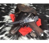WW II Mauser P08 Luger 9mm, W/holster - 9 of 20