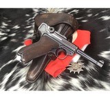 WW II Mauser P08 Luger 9mm, W/holster - 12 of 20