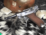WW II Mauser P08 Luger 9mm, W/holster - 1 of 20