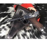WW II Mauser P08 Luger 9mm, W/holster - 4 of 20