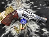 : Smith and Wesson model 66-1 Stainless Combat Magnum,.357, Boxed - 9 of 13