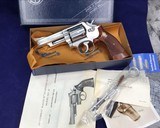 : Smith and Wesson model 66-1 Stainless Combat Magnum,.357, Boxed - 1 of 13
